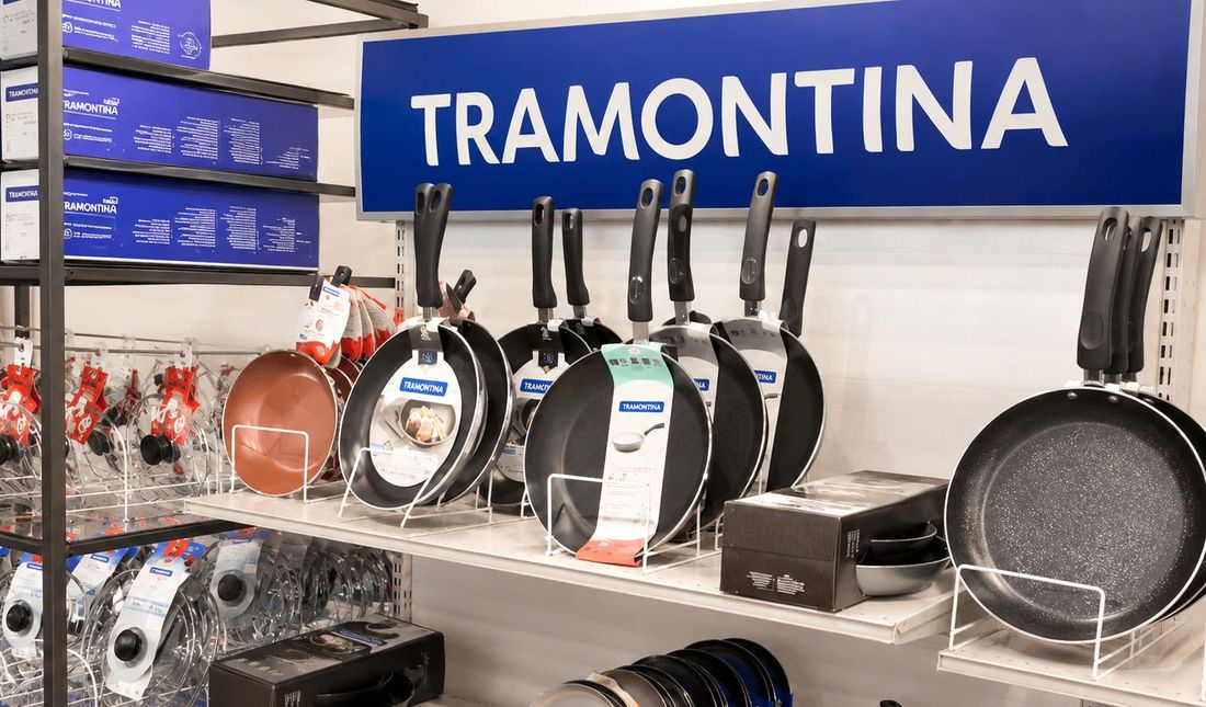 Сковороды Tramontina для жарки в продаже в магазинах ALIR. 
